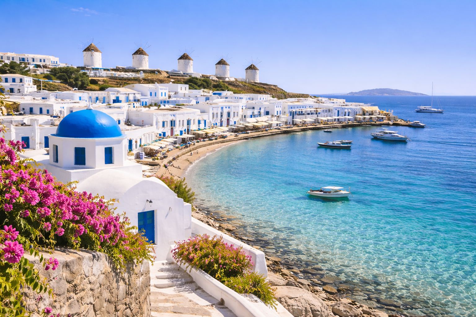 ביטוח נסיעות לקפריסין – חוף ים תכלת בקפריסין